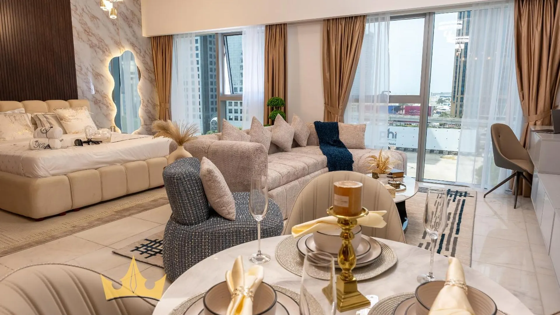 Guest house Central Park Towers Royal Suite Difc Downtown Dubai United Arab Emirates